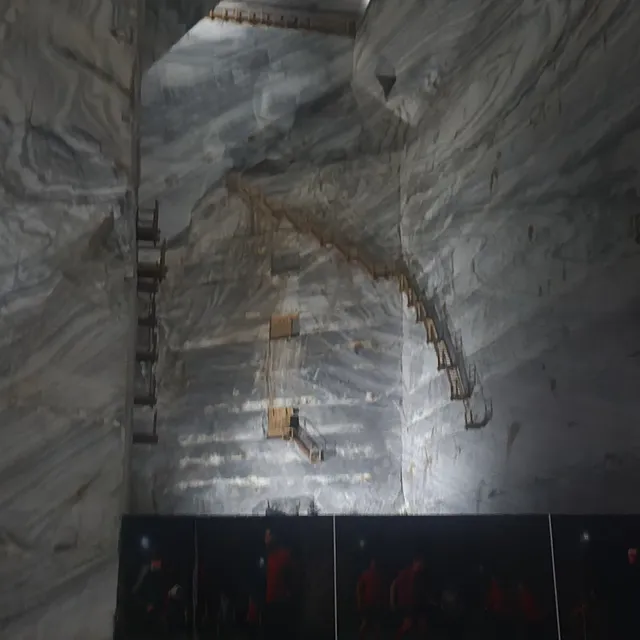 Vast carved salt halls deep inside Slănic Prahova salt mine — 6